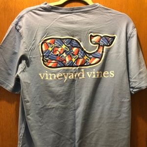 Mens Vineyard Vines Flipper Whale Shirt
